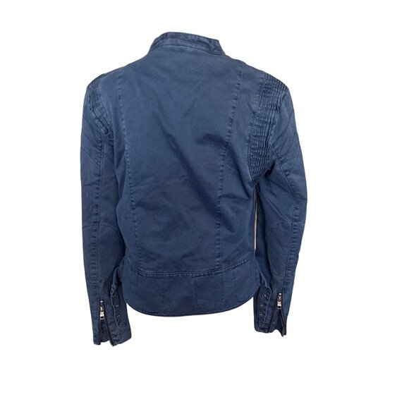 Closed Womens Blue Zip-Up Jacket Size XL - Picture 4 of 7